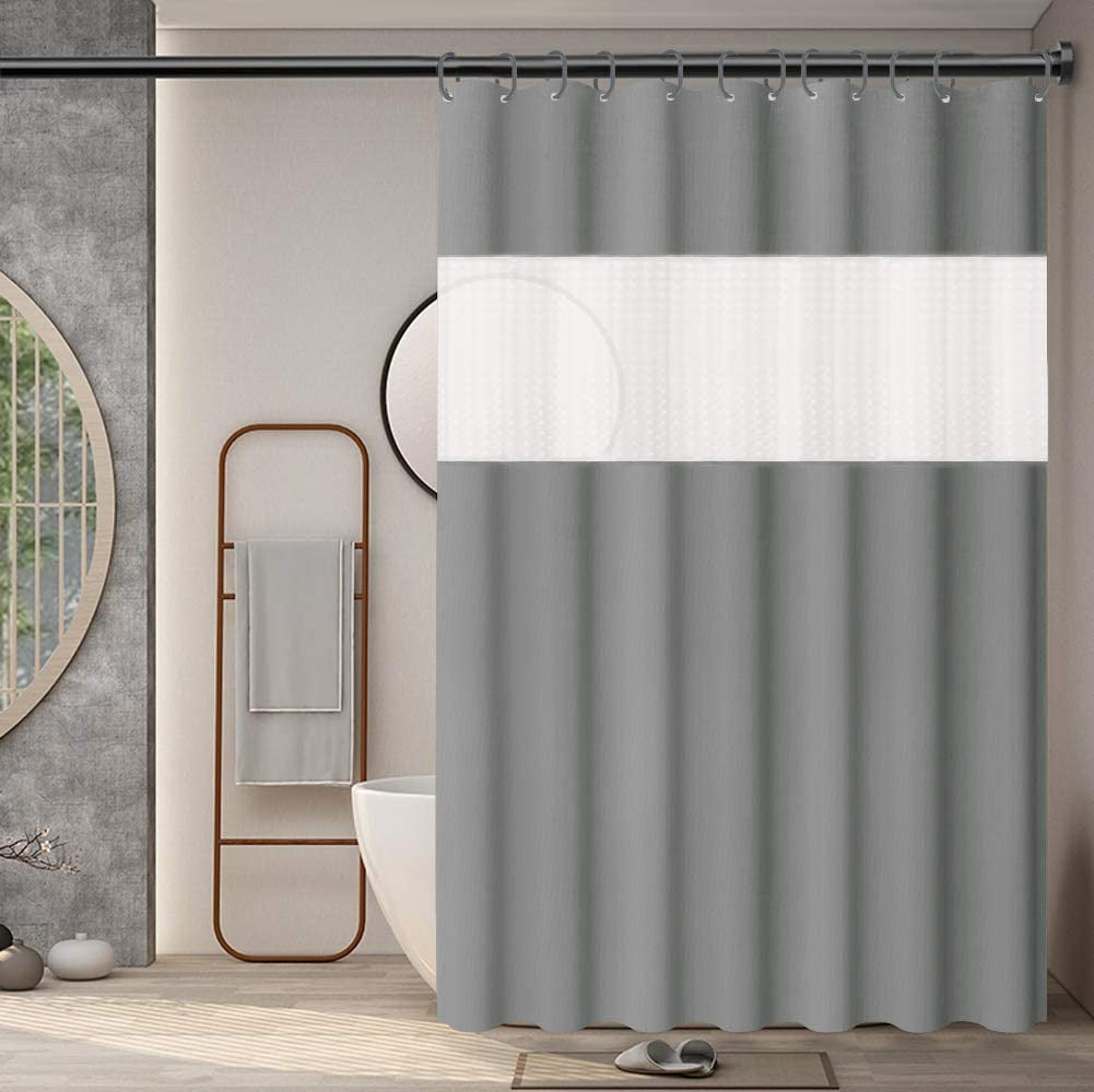 CS-058 Thickened PEVA 180x180CM Shower Curtain Shower Liner Waterproof Drape