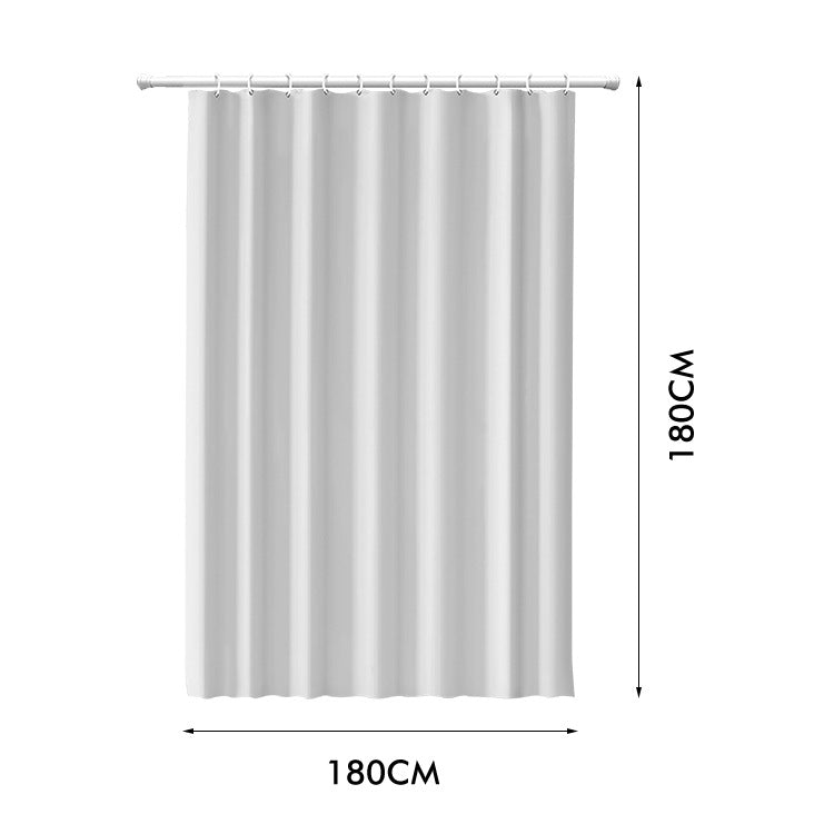 CS-058 Thickened PEVA 180x180CM Shower Curtain Shower Liner Waterproof Drape