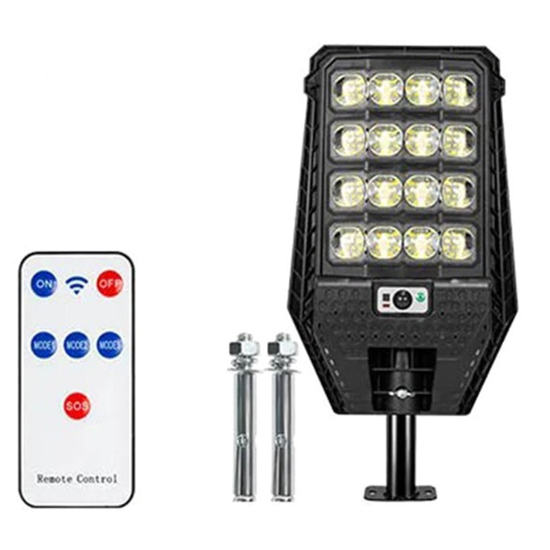 W7208-4 Bright Garden Lamp Human Motion Sensor Solar Waterproof Home Yard Light (4 Rows)