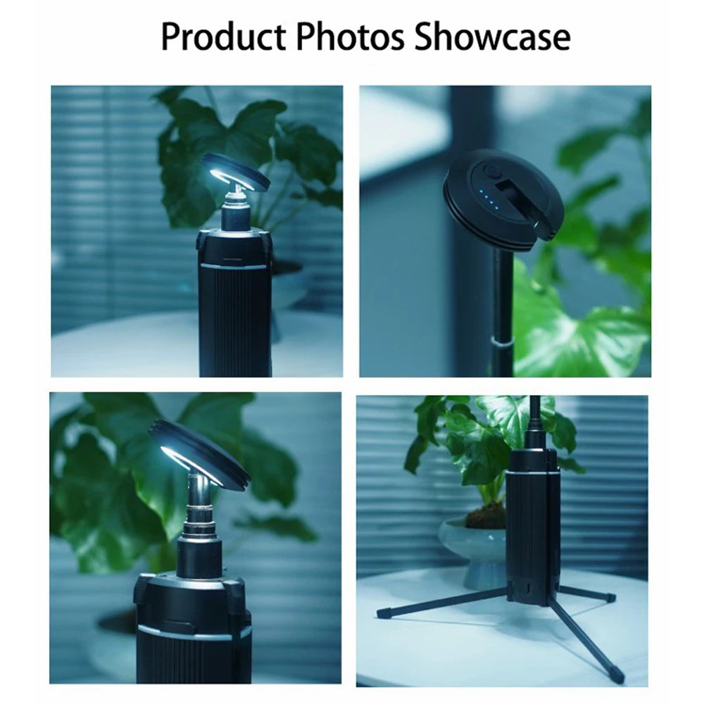 YE100 Tripod Design Telescopic Portable Tent Lamp Rechargeable Outdoor Camping Light