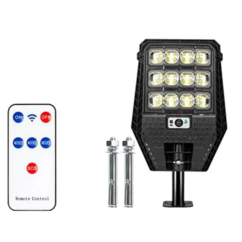 W7208-3 Outdoor Waterproof Home Yard Light Solar Powered LED Bright Garden Lamp (3 Rows)