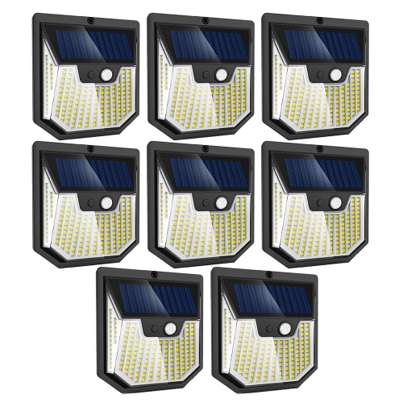8PCS Waterproof Solar Wall Lights Super Bright Motion Sensor Lamps for Home Patio Garage
