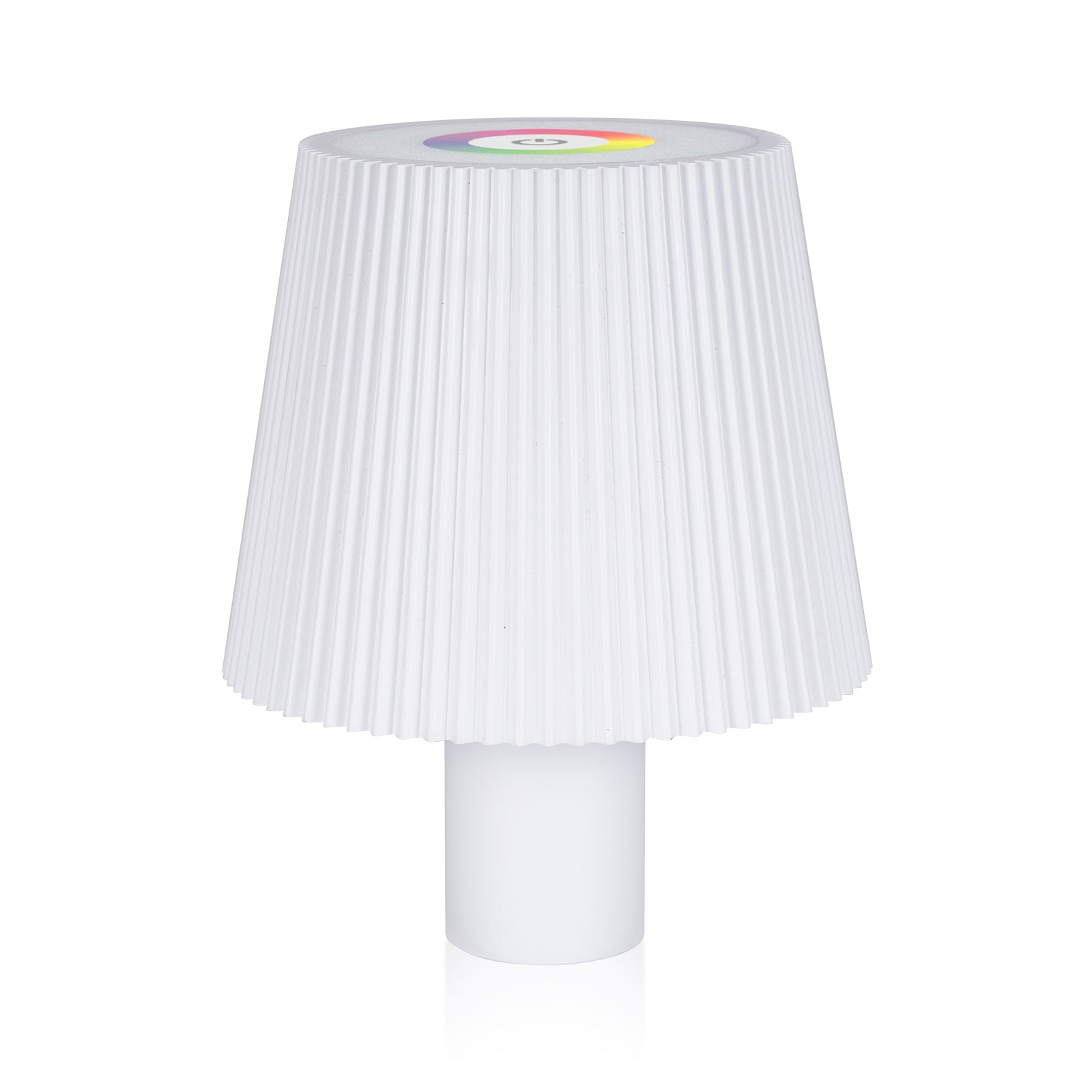 ML-G02 RGB Wine Bottle Light Built-In 4000mAh Battery Pleated Home Decor Night Lamp