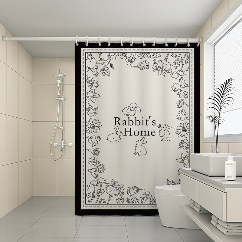 180x200cm Thicken Shower Curtain Printing Pattern Waterproof Bathroom Shower Curtain