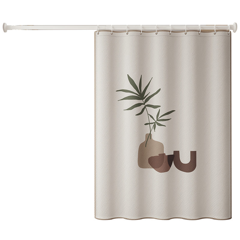 120x180cm Stylish Pattern Thicken Shower Curtain Privacy Protection Bathroom Shower Curtain