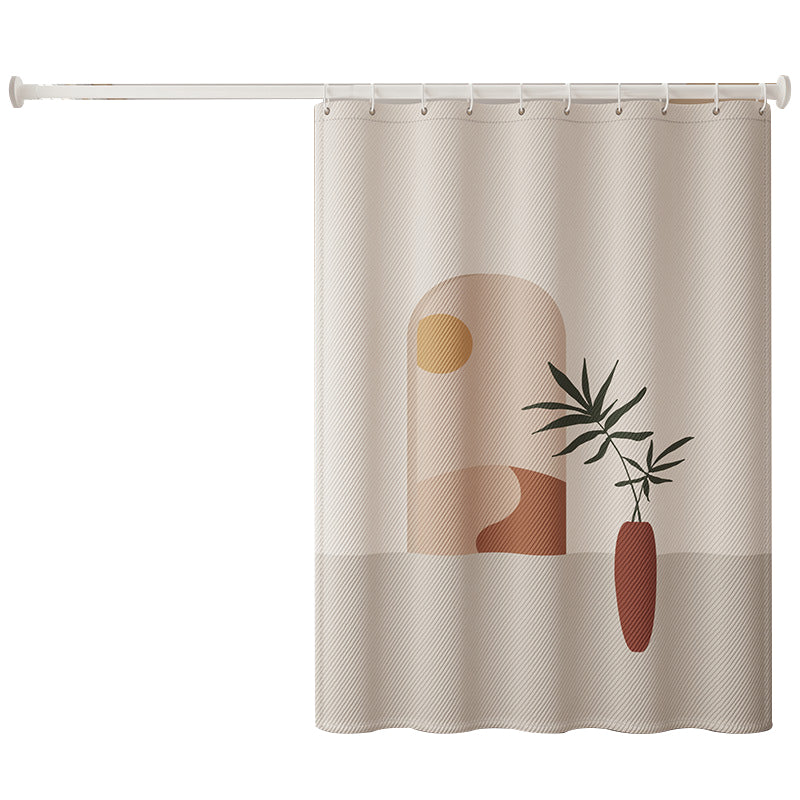 120x180cm Stylish Pattern Thicken Shower Curtain Privacy Protection Bathroom Shower Curtain