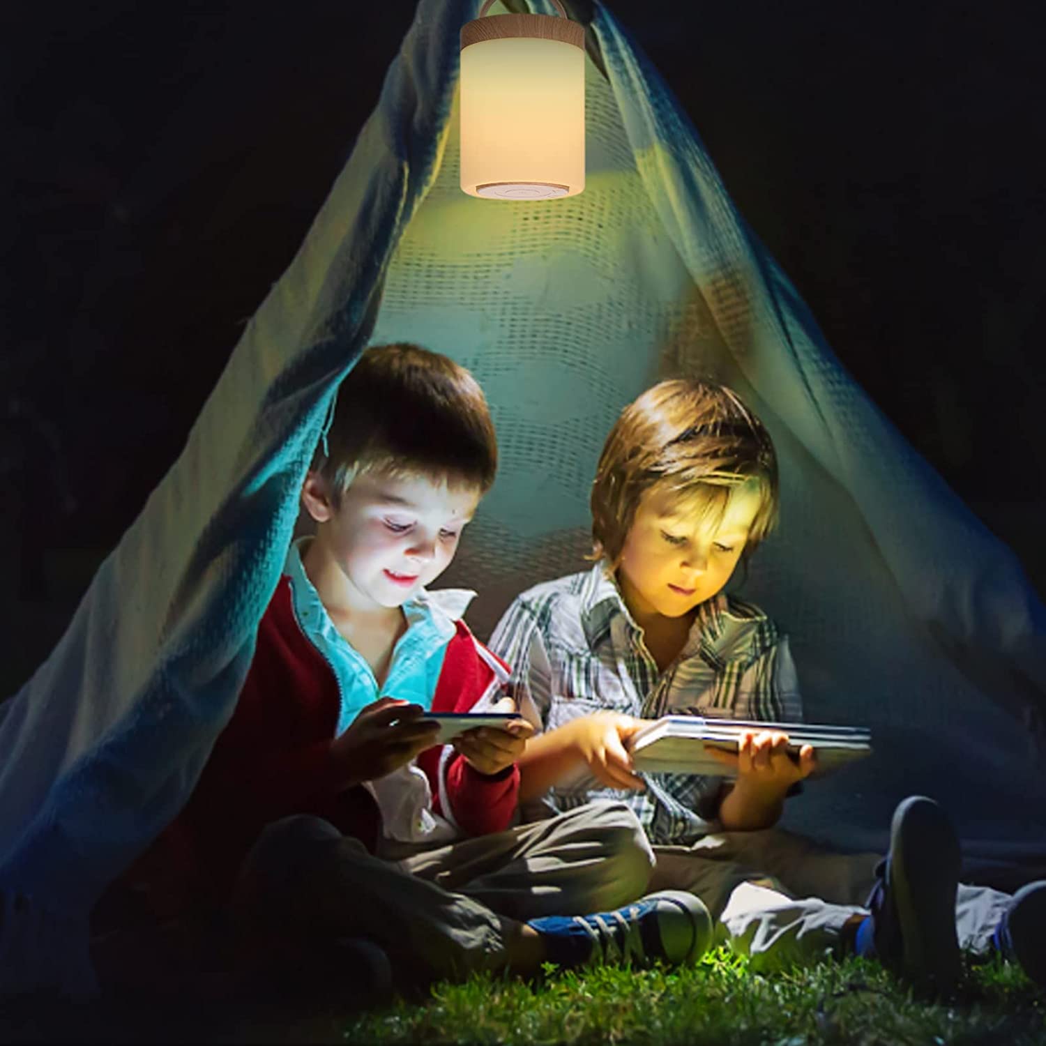 EWNL-15 Touch Control RGB Color Table Light Bedroom Bedside Night Light Ambient Lamp