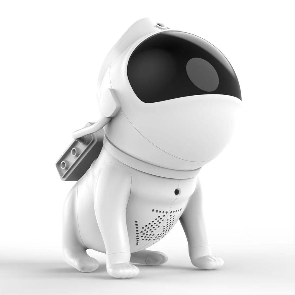 BL-TKG Space Dog Starry Sky Projector Projection Night Light Bluetooth Speaker (USB Powered)