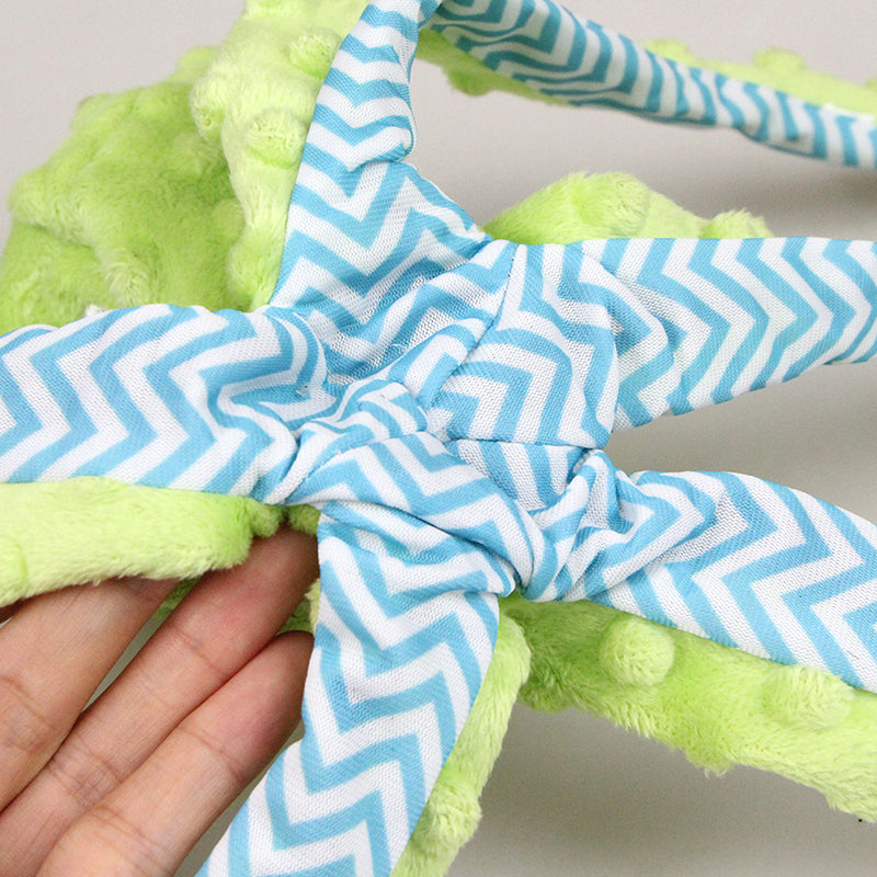 TG-CTOY060 Cute Cartoon Octopus Pet Plush Toy Squeaky Dog Bite Playing Toy