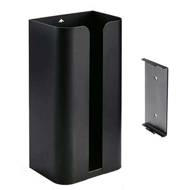 No Drilling Carbon Steel Storage Box Kitchen Tissue Paper Dispenser Holder