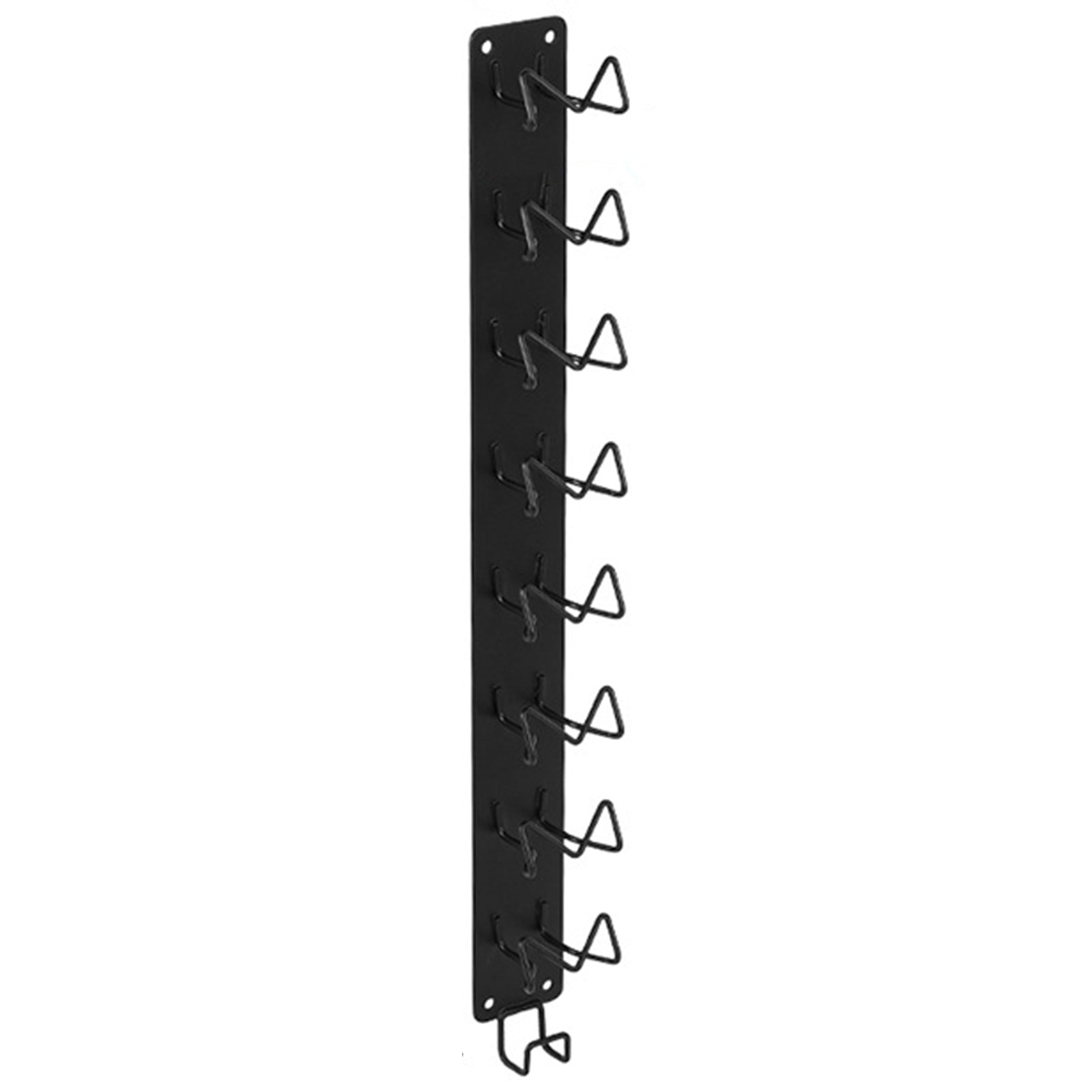 Adhesive Storage Rack Carbon Steel Wall-Mounted Coffee Capsule Holder Long Style