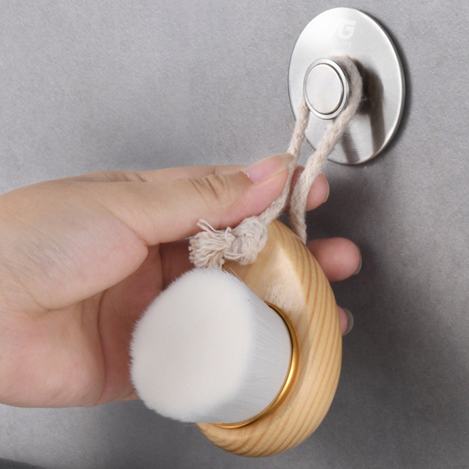 Adhesive Wall-Mounted Soap Rack Stainless Steel Magnetic Bathroom Soap Holder