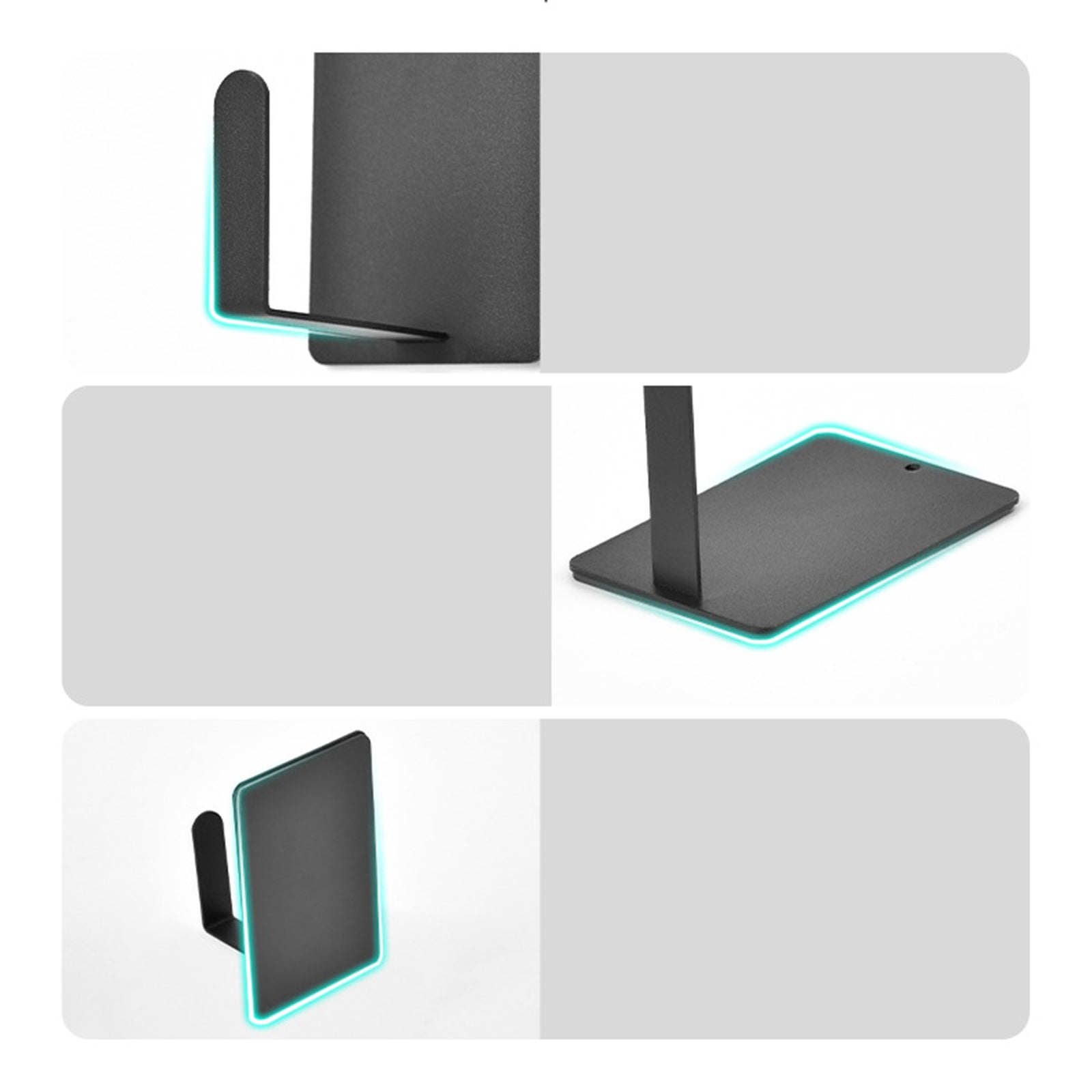 2Pcs Kitchen Refrigerator Magnetic Hook Carbon Steel Hanging Hook