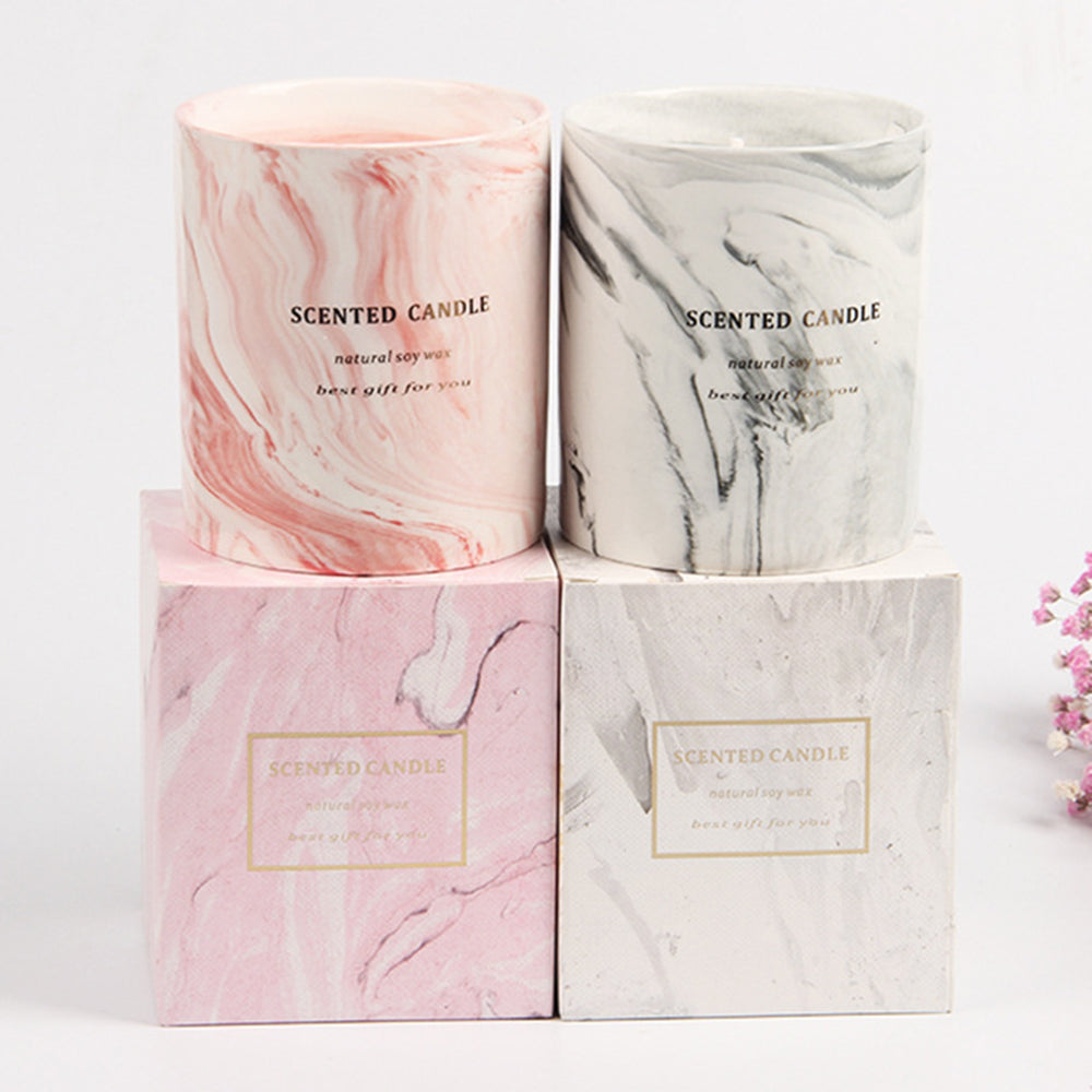 XY186 Scented Candle Ceramic Cup Soy Wax Soy Wax Candle Home Fragrance Decor Gift