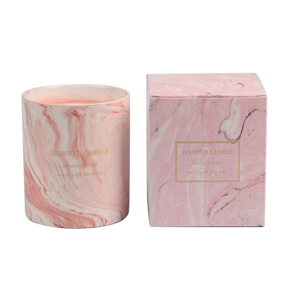 XY186 Scented Candle Ceramic Cup Soy Wax Soy Wax Candle Home Fragrance Decor Gift
