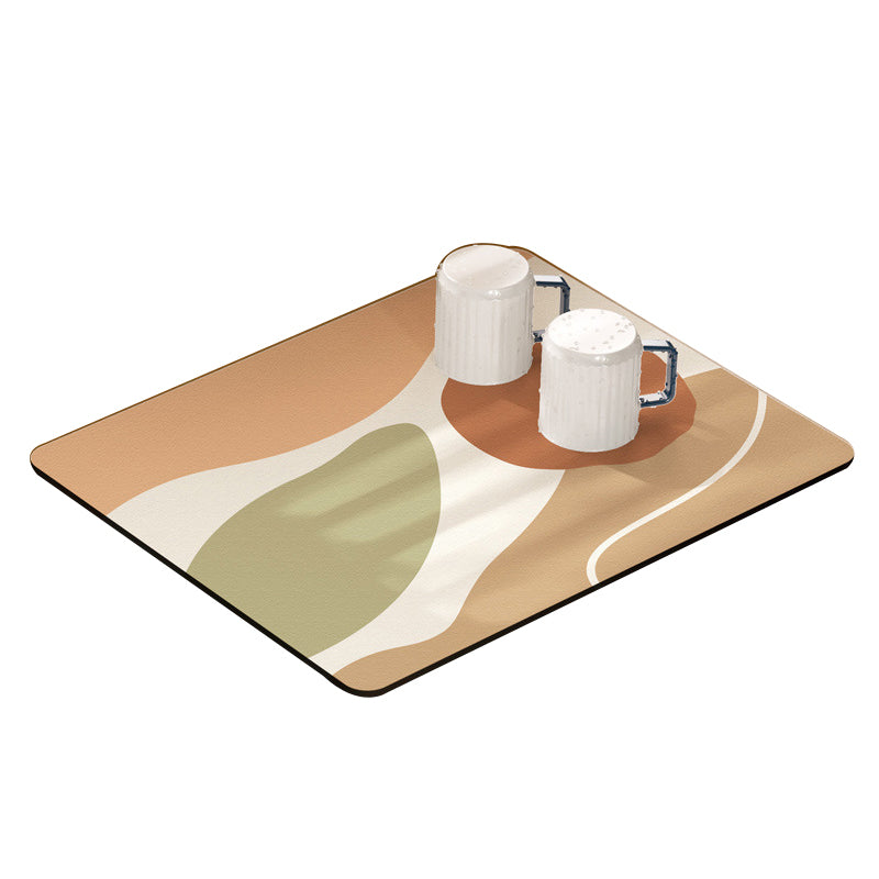 40x50cm Dish Drying Mat for Kitchen Counter Non-Slip Absorbent Dish Drying Pad
