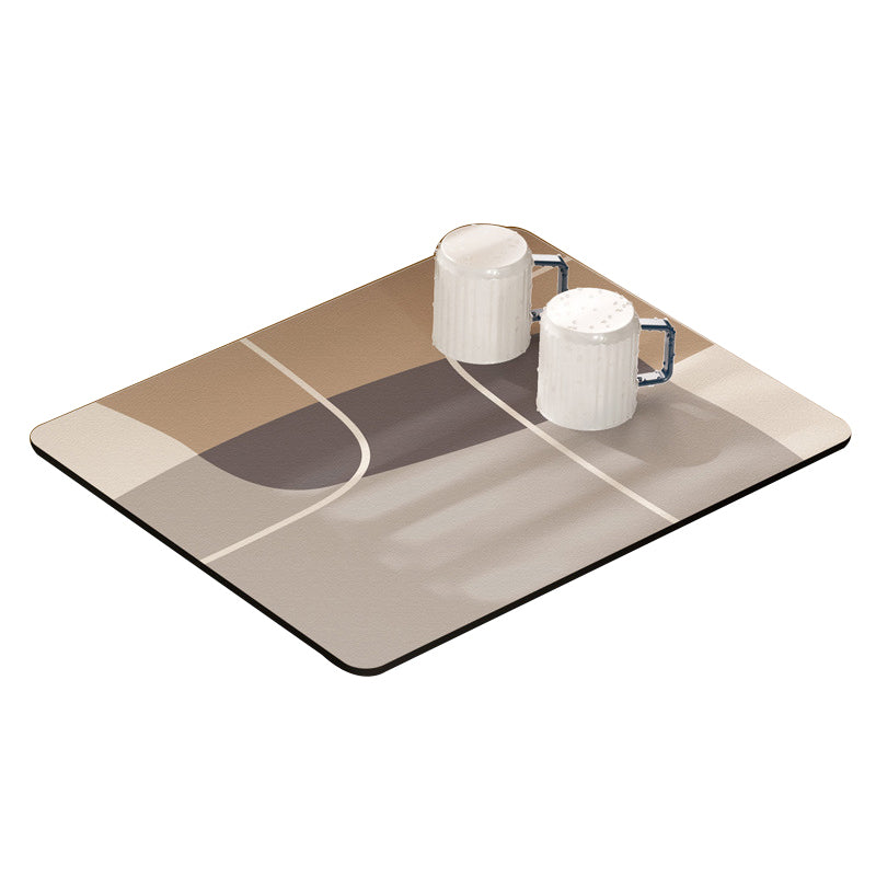40x50cm Dish Drying Mat for Kitchen Counter Non-Slip Absorbent Dish Drying Pad