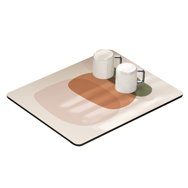 50x60cm Non-Slip Dish Drying Mat Absorbent Dish Drying Pad for Kitchen Counter