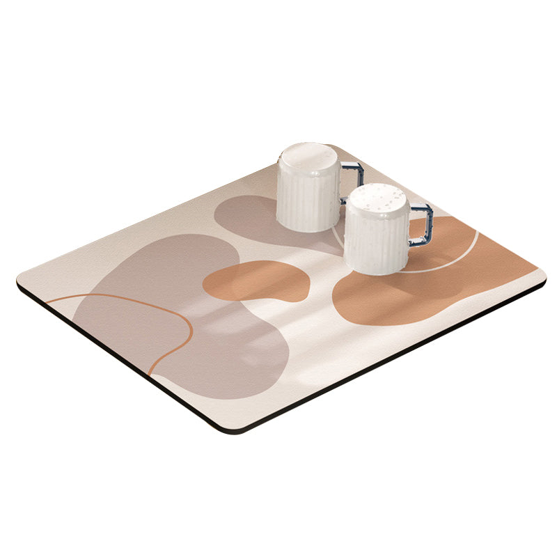 50x60cm Non-Slip Dish Drying Mat Absorbent Dish Drying Pad for Kitchen Counter