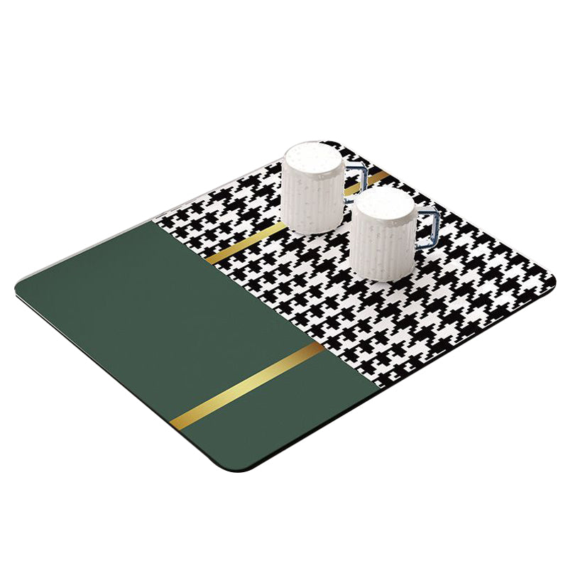 50x60cm Non-Slip Dish Drying Mat Absorbent Dish Drying Pad for Kitchen Counter