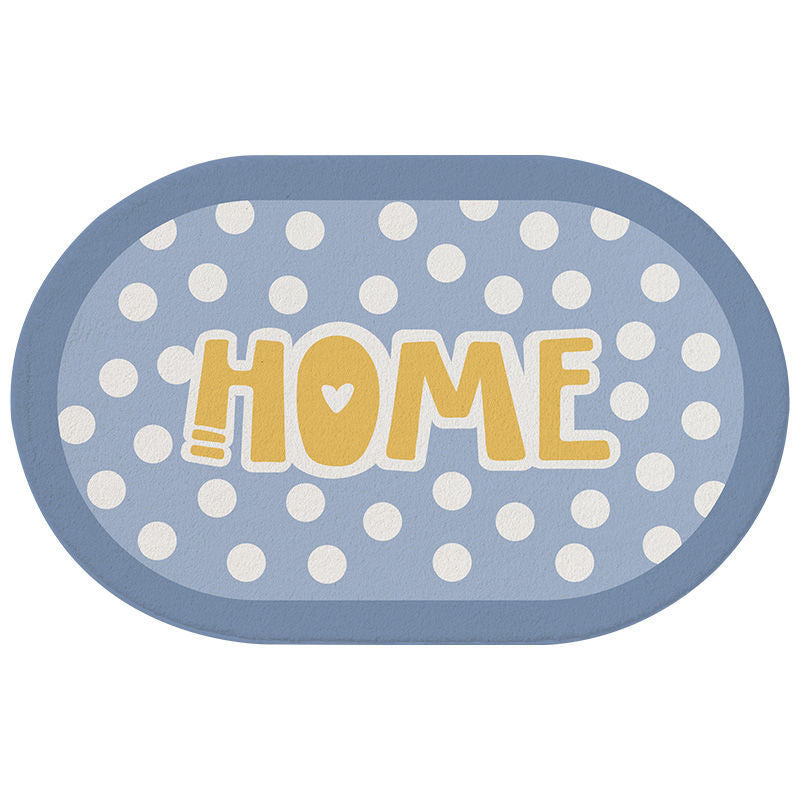 Bathroom Rug 40x60cm Water Absorbent Mat Anti-Slip Bottom