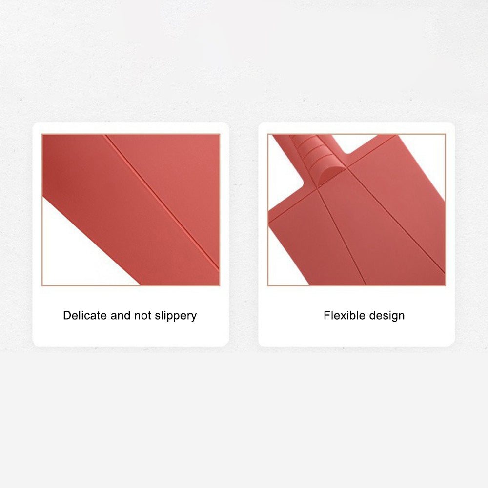 2Pcs Foldable Cutting Board PP Shovel Shape Non-slip Chopping Board (BPA Free, No FDA)