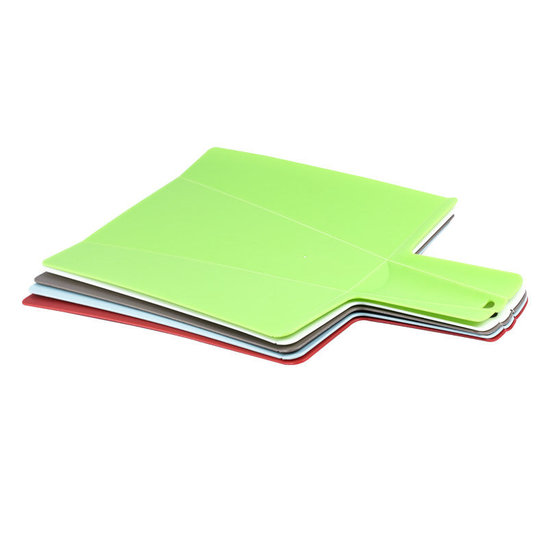 2Pcs Foldable Cutting Board PP Shovel Shape Non-slip Chopping Board (BPA Free, No FDA)