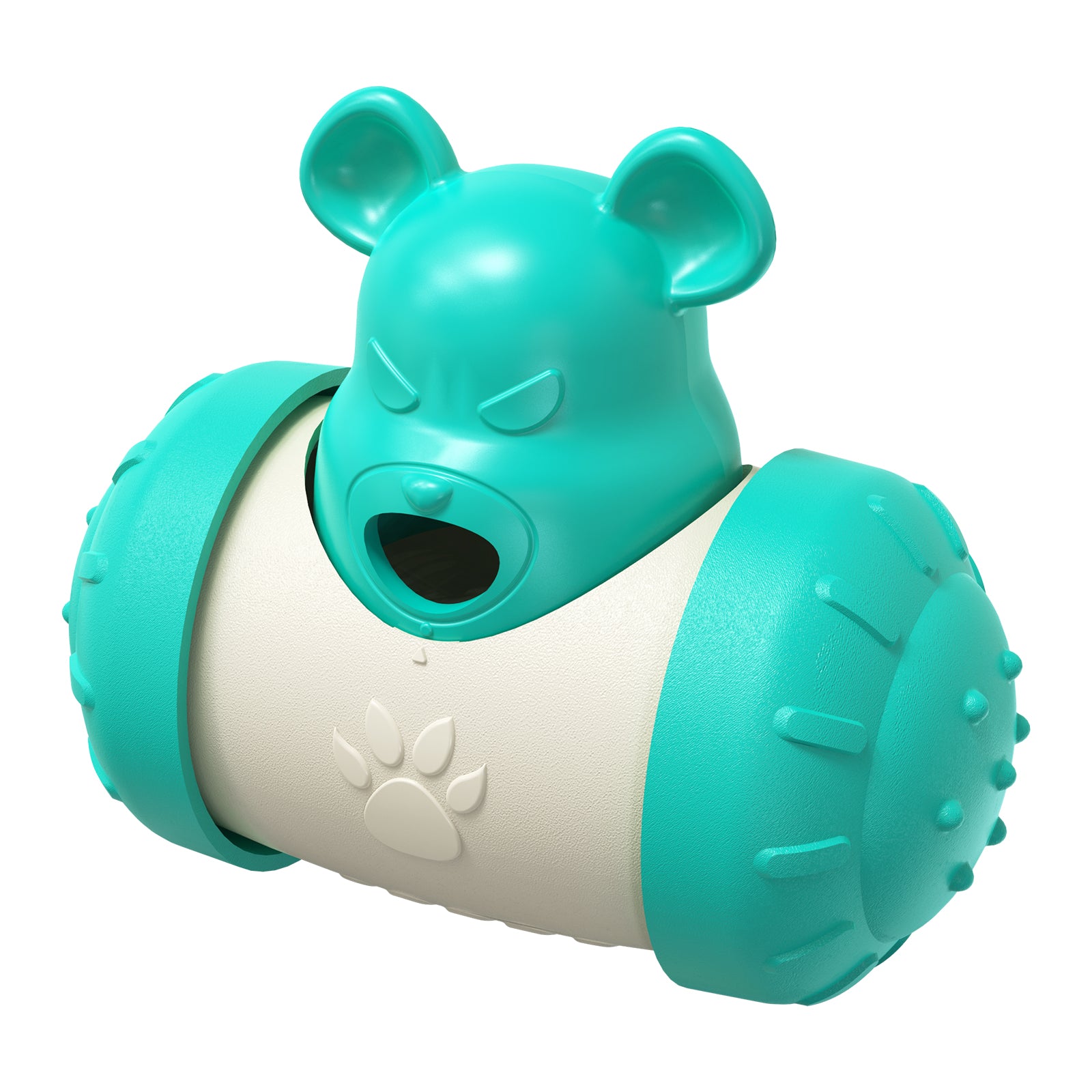 LSC-01 Pet Food Dispenser Dog Cat Interactive Tumbler Toy Food Slow Feeder for Dog Cat - Lake Blue