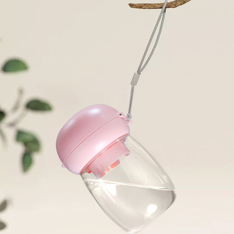 300ml Dog Cat Go Out Kettle Drinker Portable Water Cup Water Feeder (BPA Free, No FDA Certificate) - Light Green