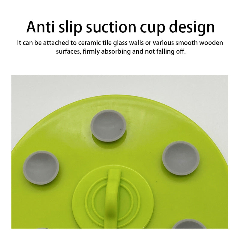 Dog Cat Food Licking Mat PP+TPR Pet Anti Choking Slow Feeder Food Pad (No FDA Certification, BPA Free) - Green