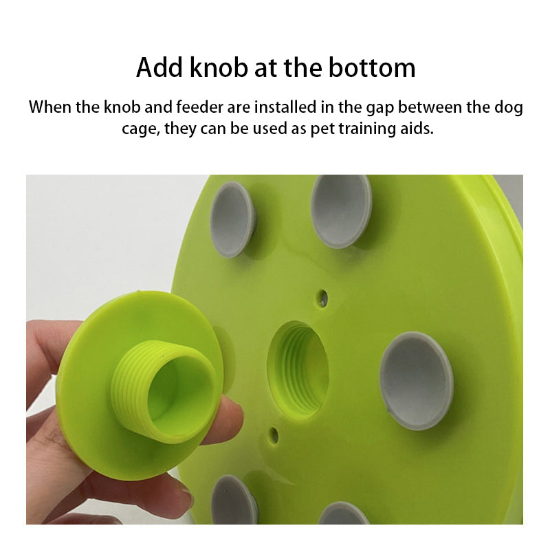 Dog Cat Food Licking Mat PP+TPR Pet Anti Choking Slow Feeder Food Pad (No FDA Certification, BPA Free) - Green
