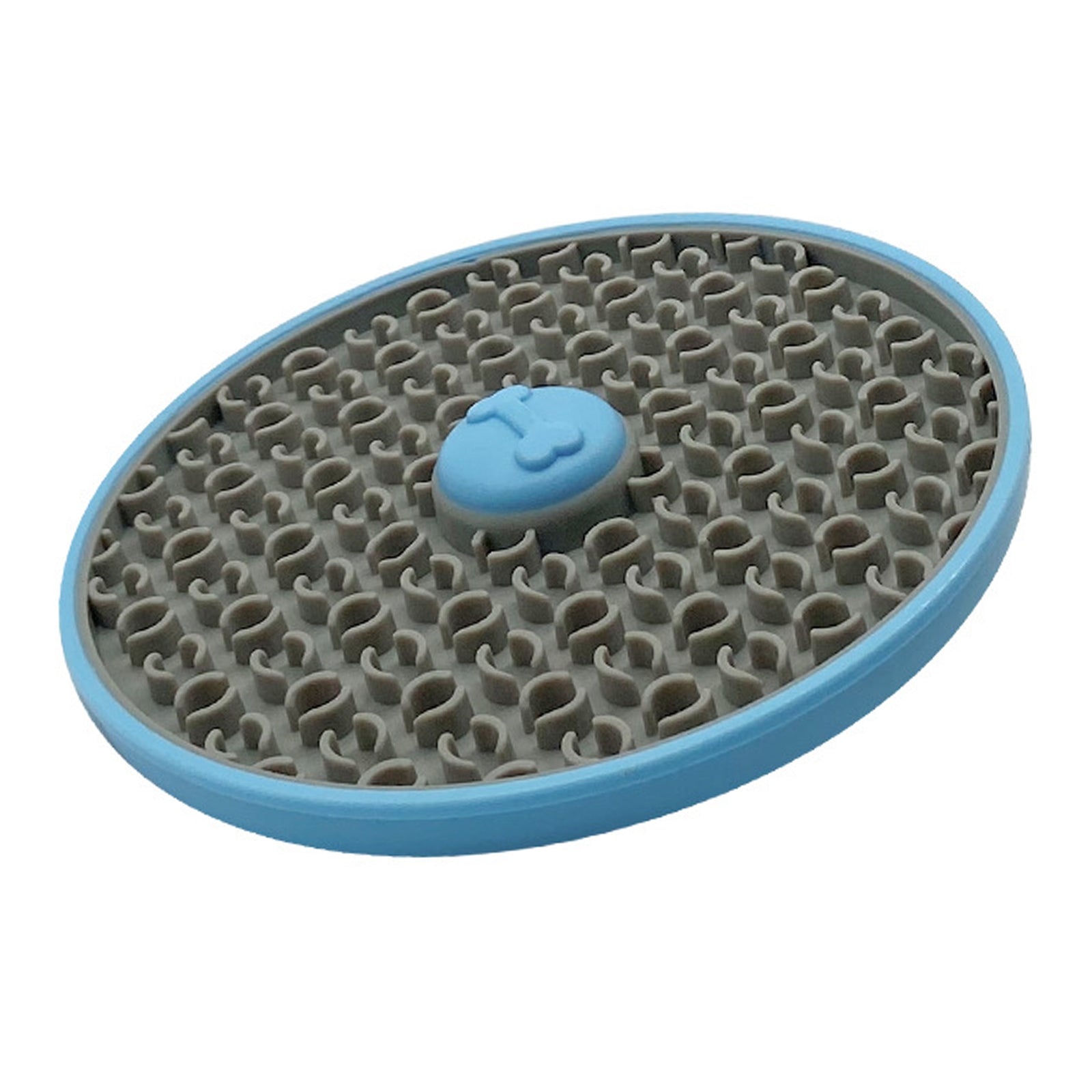 Dog Cat Food Licking Mat PP+TPR Pet Anti Choking Slow Feeder Food Pad (No FDA Certification, BPA Free) - Green