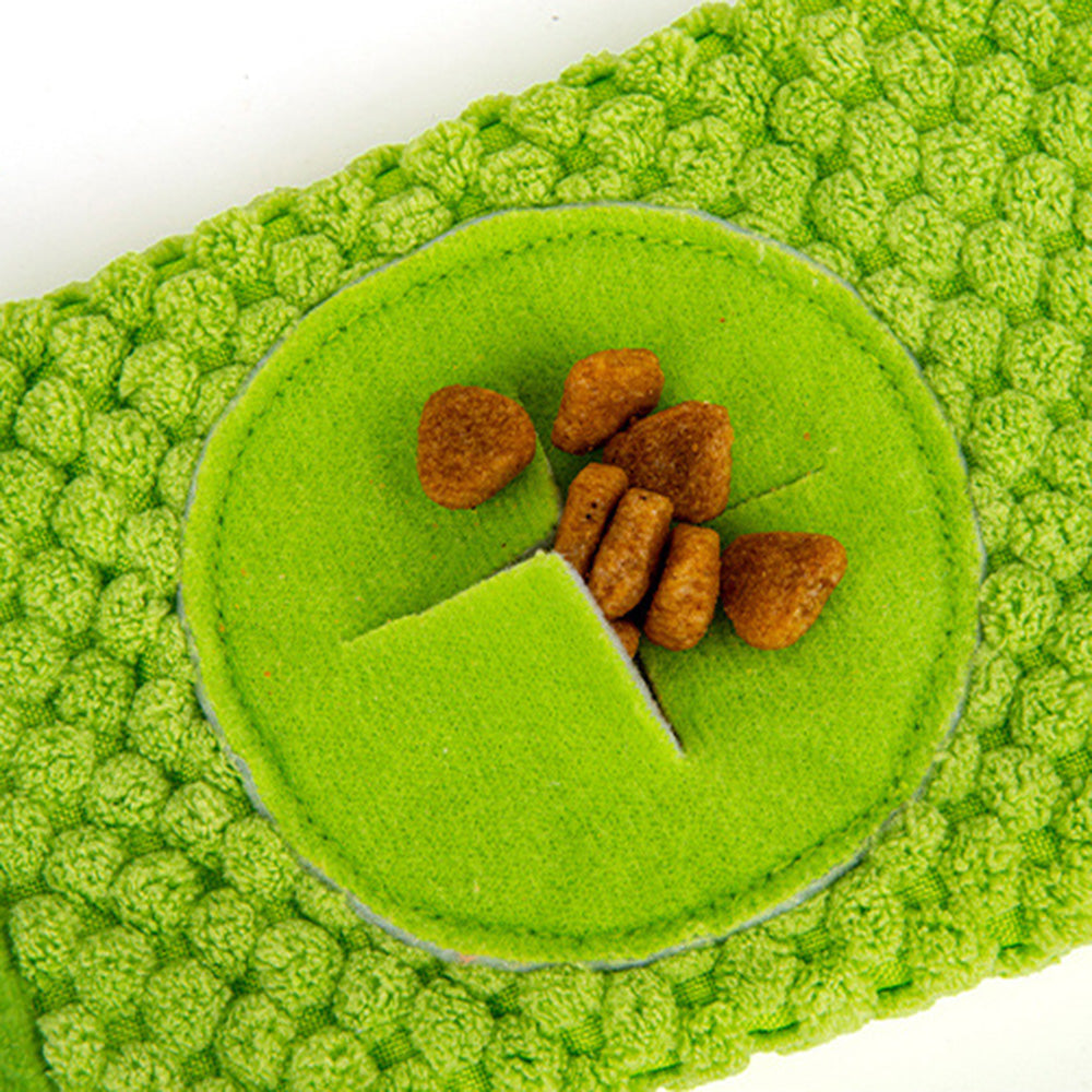 Cactus Style Squeaky Chew Dog Toy Food Sniffing Feeding Stress Relief Pet Supply ST