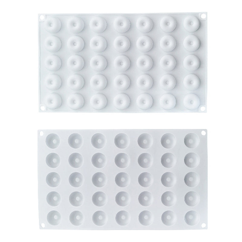 35 Grids Silicone Mold French Mousse Cake Mooncake DIY Baking Tool (BPA Free, No FDA Certificate)