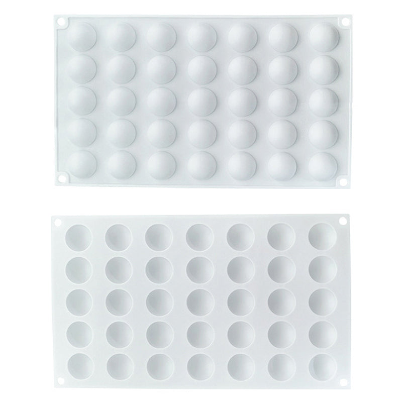 35 Grids Silicone Mold French Mousse Cake Mooncake DIY Baking Tool (BPA Free, No FDA Certificate)