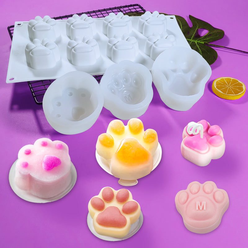 Mousse Cake Silicone Mold DIY Dessert Jelly Pudding Mold (No FDA Certification, BPA Free)