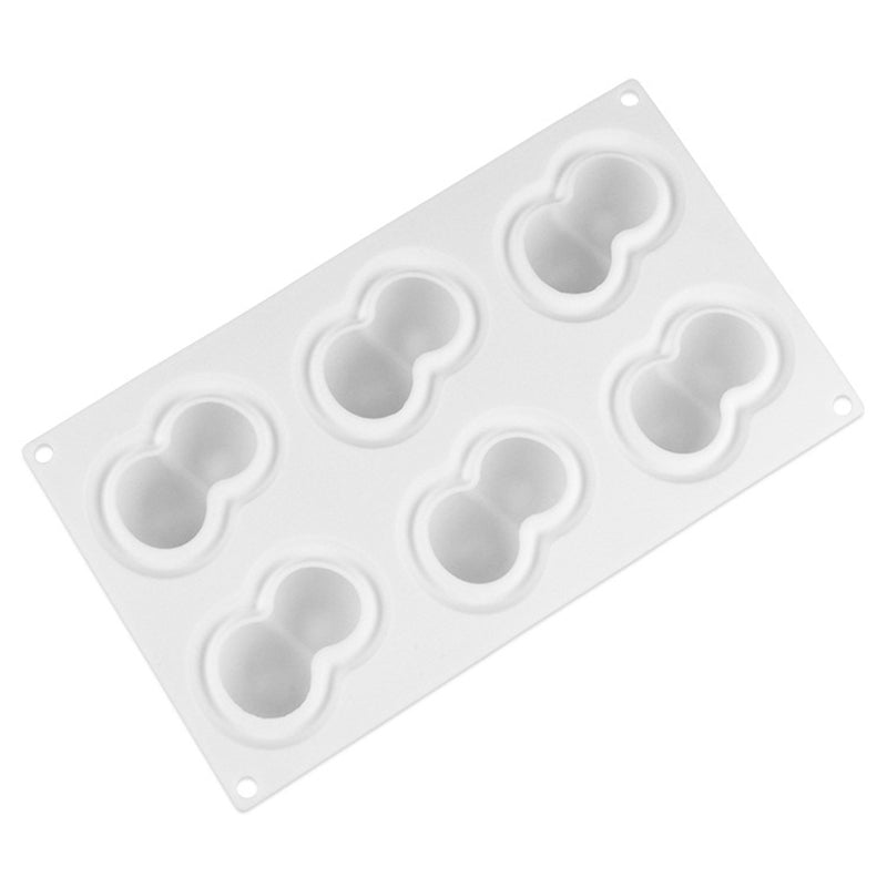 Fruit Shape Mousse Cake Silicone Mold Cute Dessert Making Mold (No FDA, BPA Free)