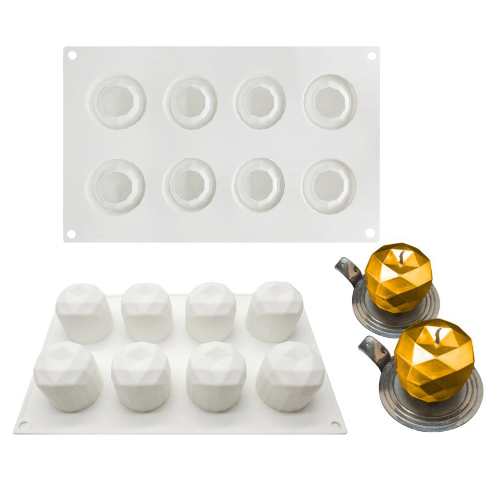 Fruit Shape Mousse Cake Silicone Mold Cute Dessert Making Mold (No FDA, BPA Free)
