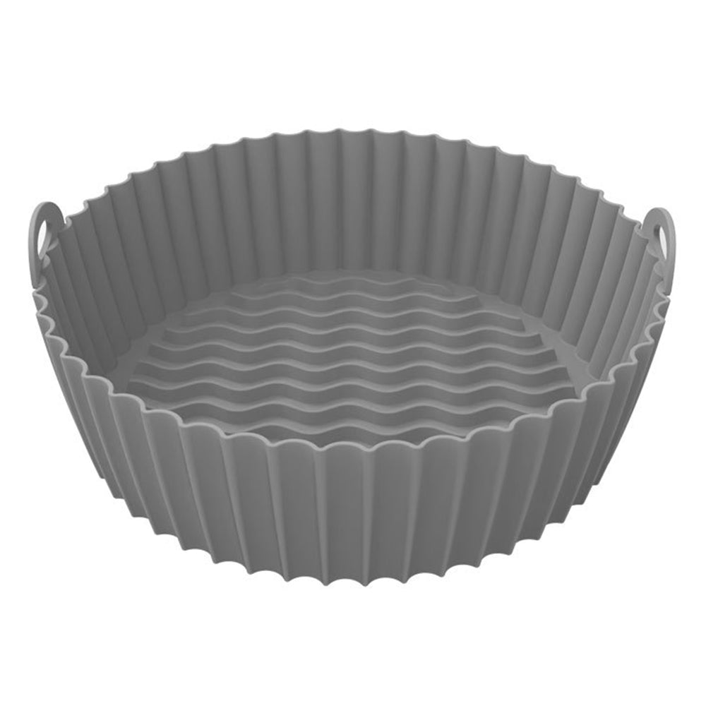 7.5-inch Air Fryer Silicone Pot Heat-Resistant Reusable Air Fryer Baking Tray Liner (BPA-free, No FDA Certificate)