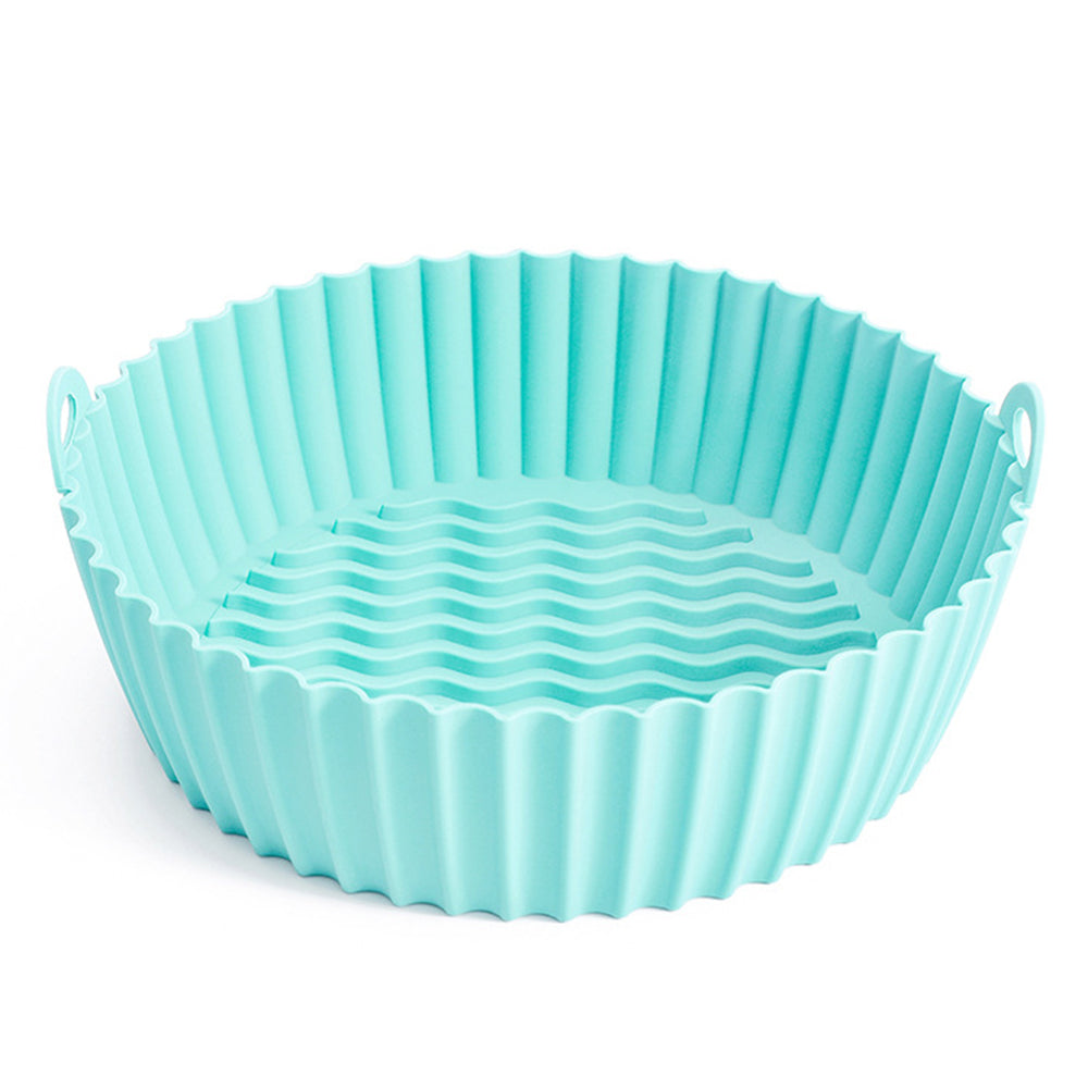 7.5-inch Air Fryer Silicone Pot Heat-Resistant Reusable Air Fryer Baking Tray Liner (BPA-free, No FDA Certificate)