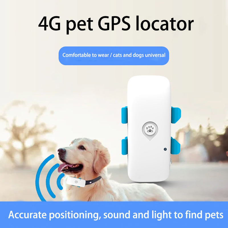 Mini 4G Pet Position Tracker IP67 Waterproof Dog GPS Collar Cat Locator Smart GPS Pets Tracker