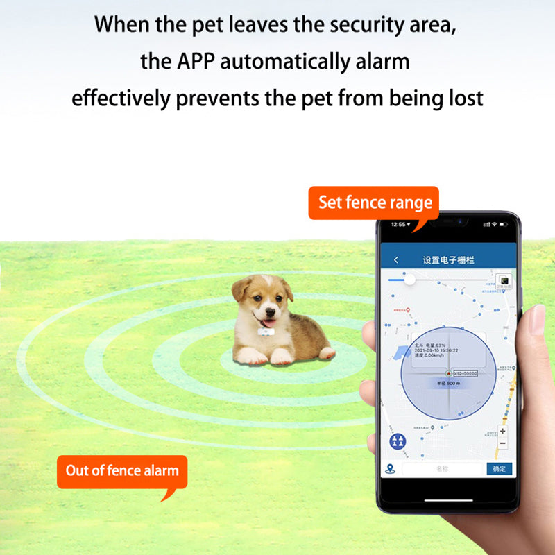 Mini 4G Pet Position Tracker IP67 Waterproof Dog GPS Collar Cat Locator Smart GPS Pets Tracker
