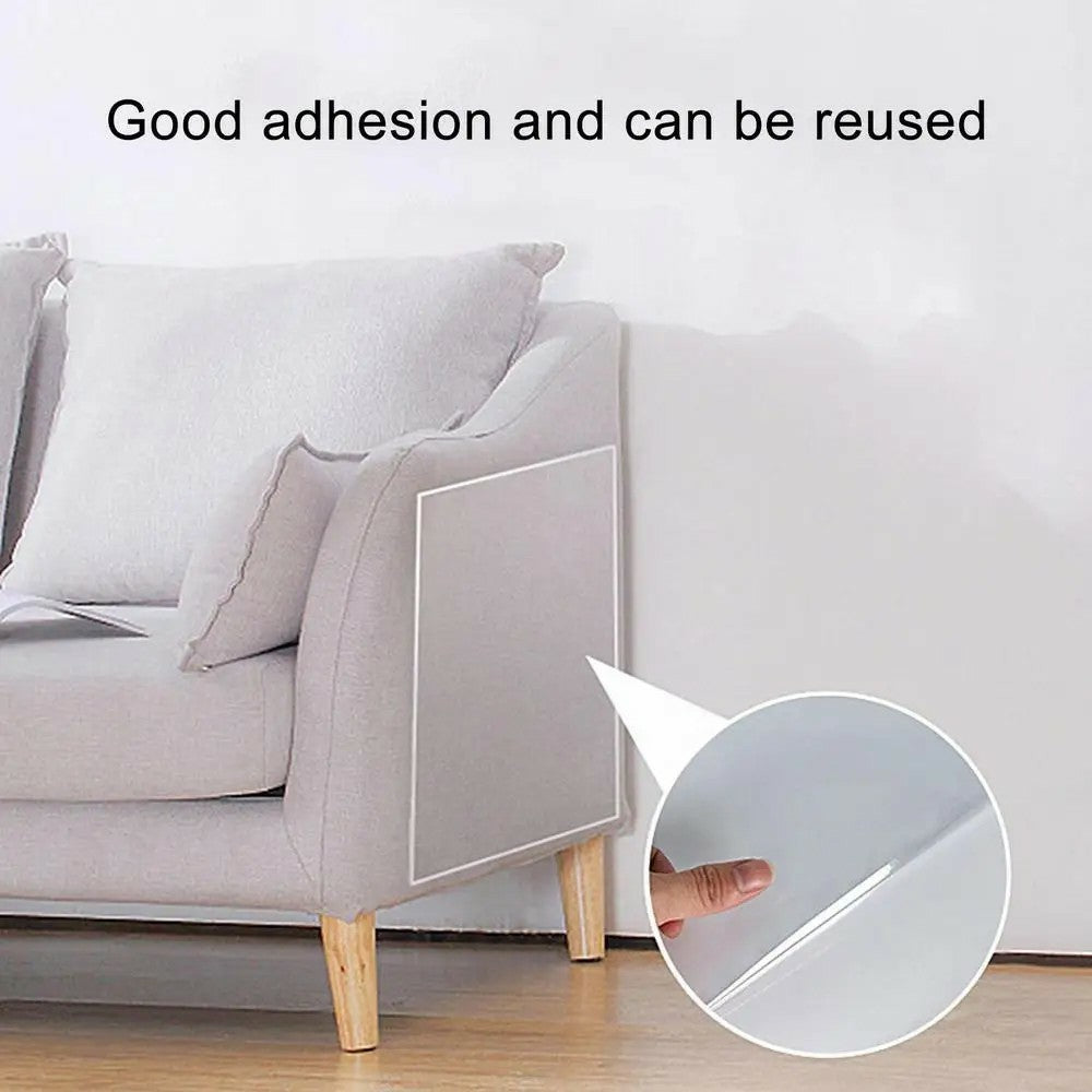 20x500CM Clear PVC Furniture Protector Anti Pet Scratch Sofa Mat Couch Protector