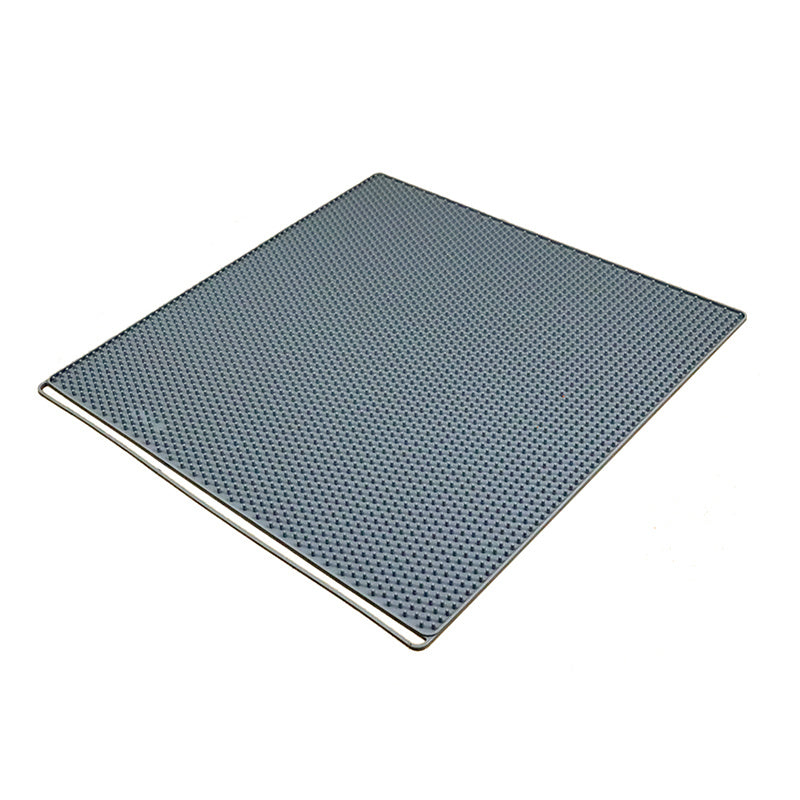 Silicone Pet Cat Litter Mat Anti-slip Kitty Paws Scratch Pad Easy to Clean - Purple