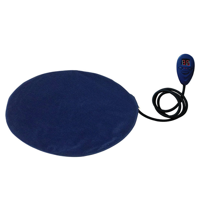 30x30cm Electric Heating Pet Pad Cushion Constant Temperature Cat Dog Winter Warmer Anti-scratch Pet Mat - Blue / UK Plug BS 240V