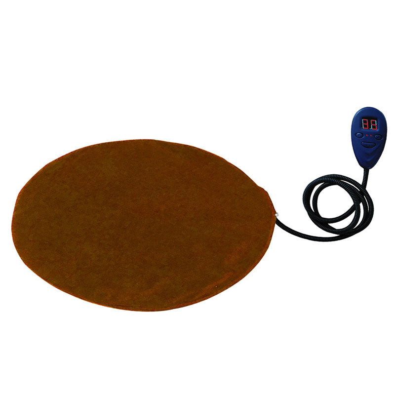 30x30cm Electric Heating Pet Pad Cushion Constant Temperature Cat Dog Winter Warmer Anti-scratch Pet Mat - Blue / UK Plug BS 240V