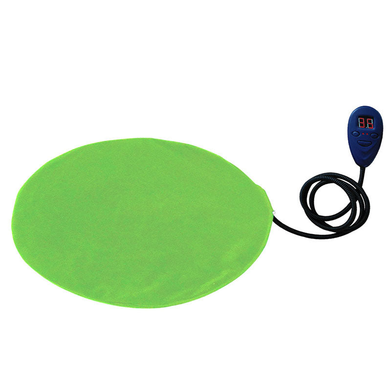 30x30cm Electric Heating Pet Pad Cushion Constant Temperature Cat Dog Winter Warmer Anti-scratch Pet Mat - Blue / UK Plug BS 240V