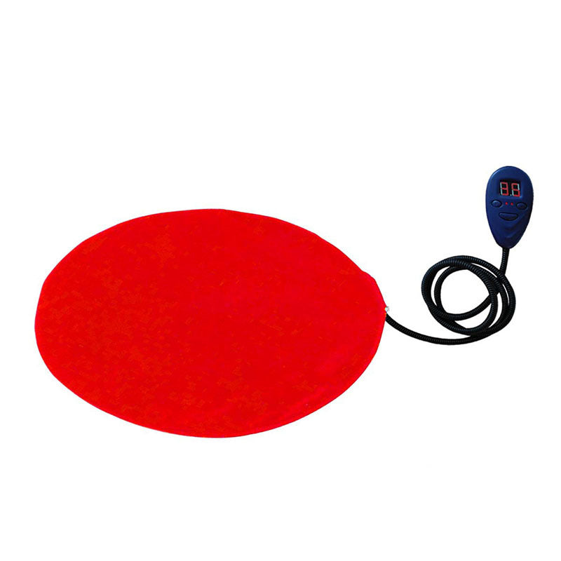 30x30cm Electric Heating Pet Pad Cushion Constant Temperature Cat Dog Winter Warmer Anti-scratch Pet Mat - Blue / UK Plug BS 240V