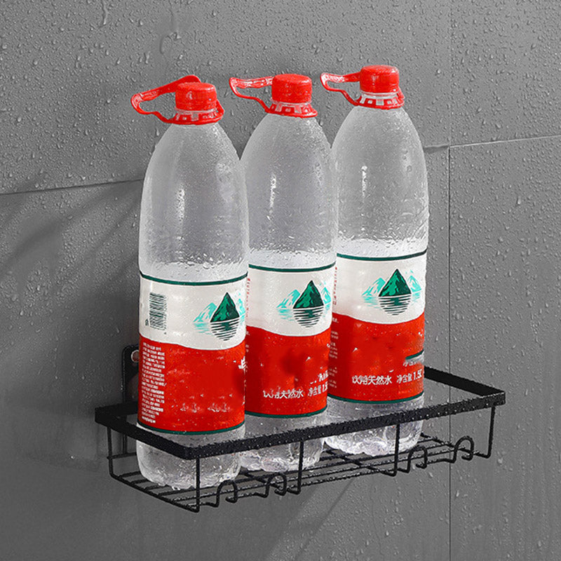 001- L02 4Pcs Bath Shower Caddy No Drilling / Drilling Shower Rack Organiser Holder