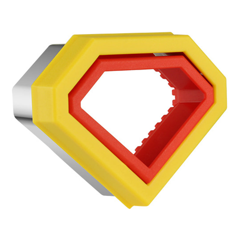 Geometric Shape Sandwich Cutter for Kids Biscuit Bread DIY Baking Mold (BPA Free, No FDA)